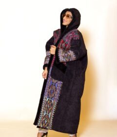 Black Palestinian Farwa (coat)
