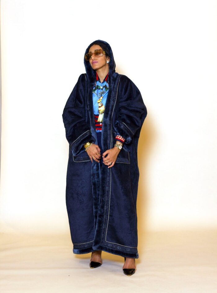Dark Blue Farwa (coat)