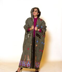 Dark Green Farwa (coat)