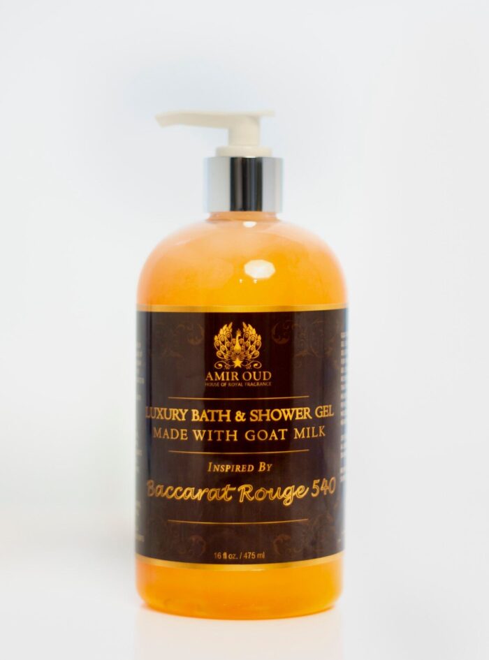 Inspired By - Baccarat Rouge 540 Luxury Bath & Shower Gel