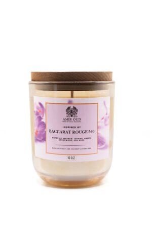 Inspired by Baccarat Rouge Candle