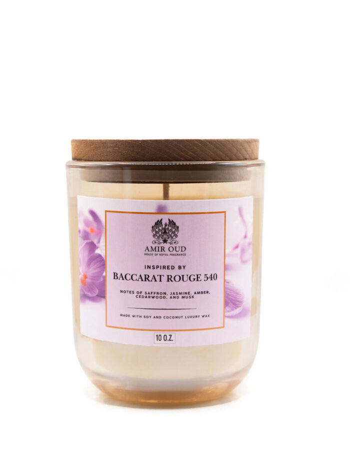 Inspired by Baccarat Rouge Candle