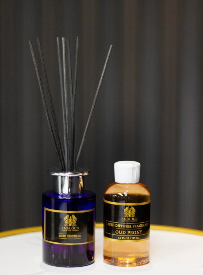 Oud Peony Reed Diffuser Set