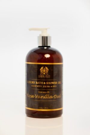 Rose and Vanilla Oud Luxury Bath & Shower Gel