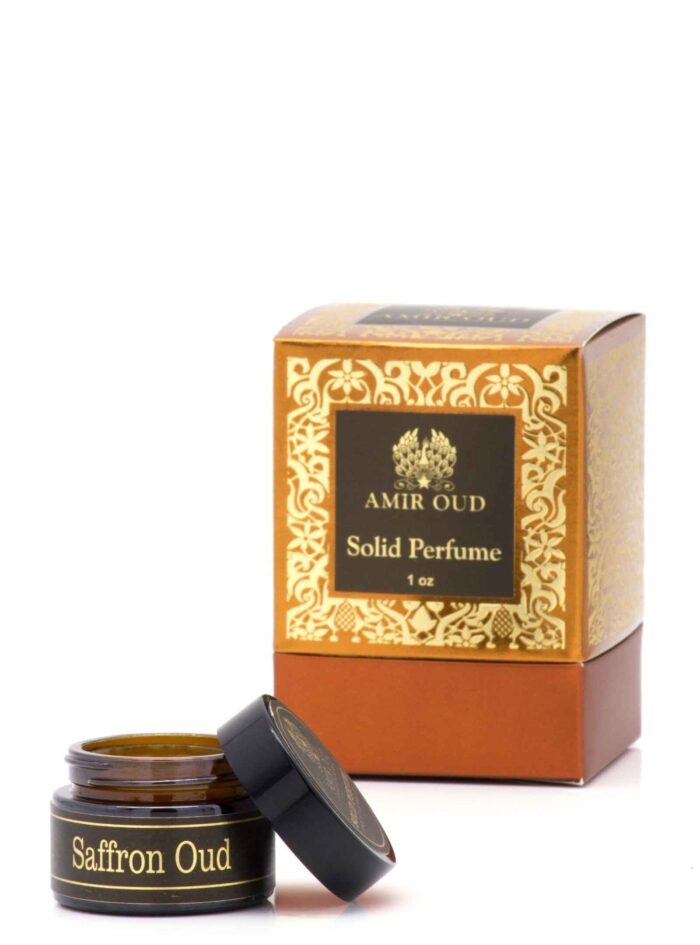 Saffron Oud Solid Perfume