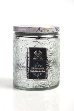 Sea salt and orchid Candle