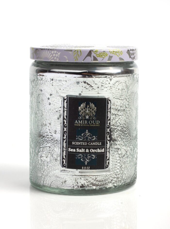 Sea salt and orchid Candle
