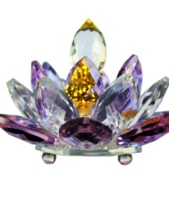 Lotus Crystal Perfume Oil Gift Bottle (5ml)